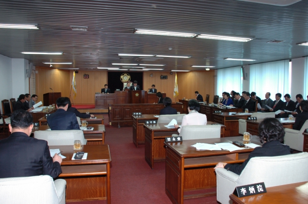 제196회 서구의회 임시회 폐회식 