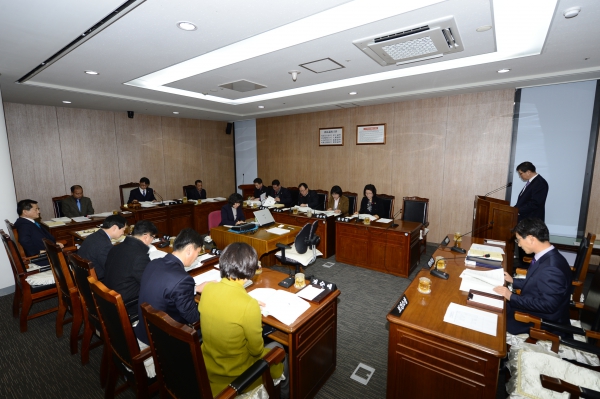제323회 서구의회 임시회 회기 중 사회도시위원회 (연석회의)