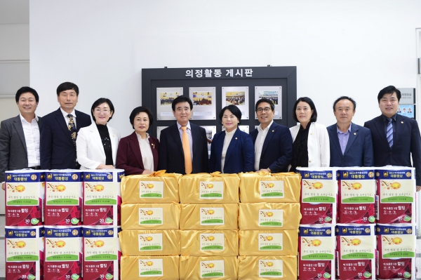 추석맞이 위문품 전달