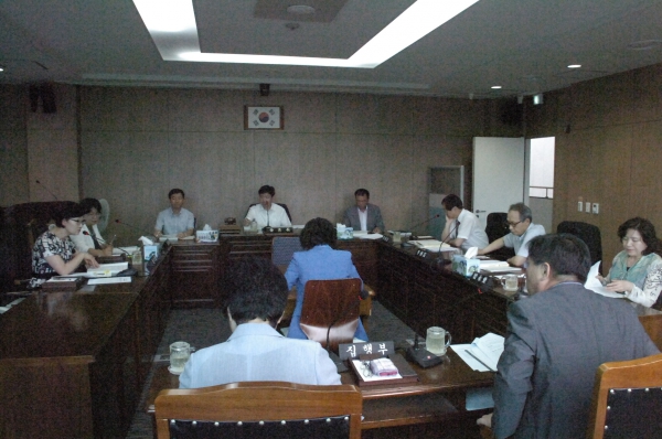 제219회 서구의회 임시회 회기 중(기획총무위원회 회의)