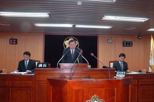 제195회 광주광역시 서구의회 임시회 개회