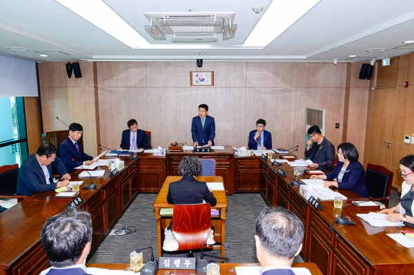 제255회 서구의회 임시회 회기 중 기획총무위원회 활동