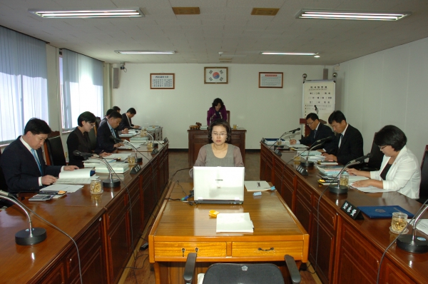 제191회 서구의회 제1차 정례회 회기중 예산결산특별위원회 회의 개최