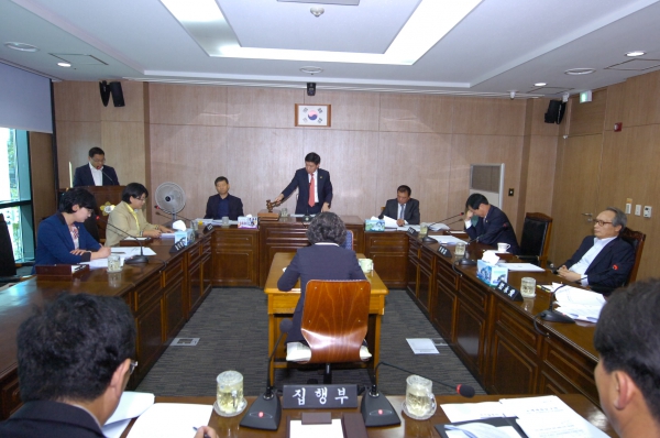 제221회 서구의회 임시회 회기 중(기획총무위원회 회의) 