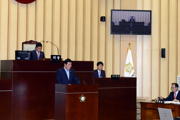 서구의회 -상록회관 부지의 체육공원 지정을 위한 건의-