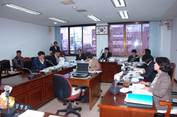 2010년도 행정사무감사 기간중 (주)미래환경 출석 증인에 대한 선서