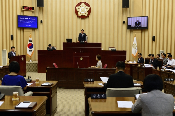제237회 서구의회 임시회 개회