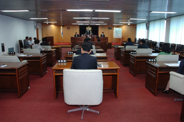 제6대 서구의회 전반기 의장.부의장 선출(제189회 임시회 회기중)