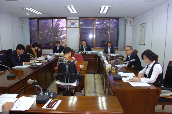 제200회 서구의회 임시회 회기중(기획총무위원회 회의) 
