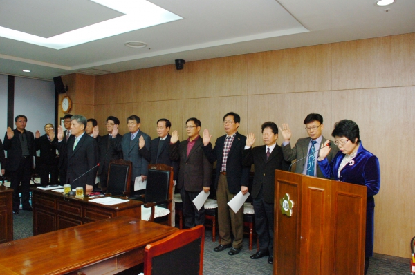 2012년도 행정사무감사 실시(사회도시위원회) 