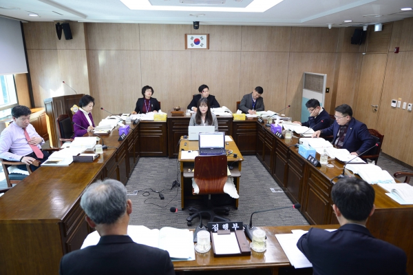 2018년도 기획총무위원회 행정사무감사