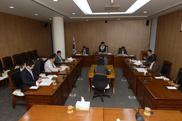 제217회 서구의회 임시회 회기 중 제1차 의회운영위원회 회의 