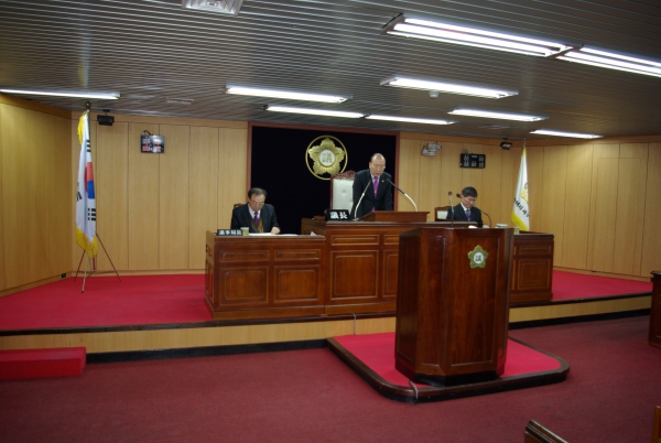 제176회 임시회 본회의 개회식
