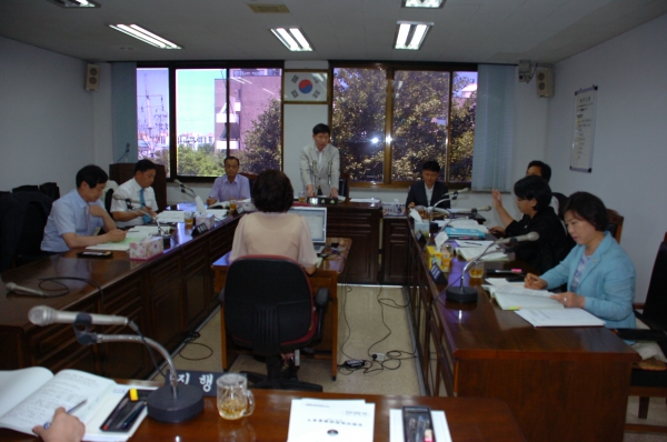 제199회 서구의회 임시회 회기 중(사회도시위원회 회의) 