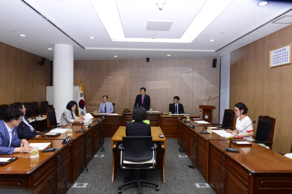 제255회 서구의회 임시회 회기 중 운영위원회 활동