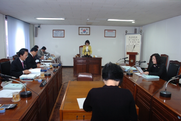 제187회 임시회 회기중 예산결산특별위원회 활동실시
