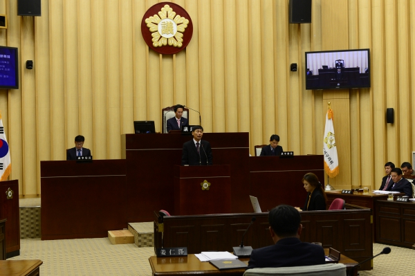사회도시위원회 소관 조례안 심사보고(김옥수 의원) 