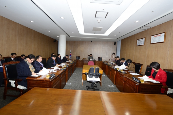 2015년도 시무식 및 1월 중 전의원 간담회 개최