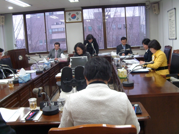 제177회 임시회 회기중 기획총무위원회 회의 개최