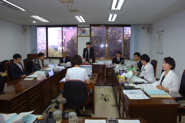 제200회 서구의회 임시회 회기 중(사회도시위원회 회의) 